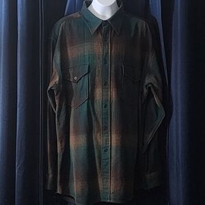 Vintage Pendleton Outdoorsman  Flannel Size Large